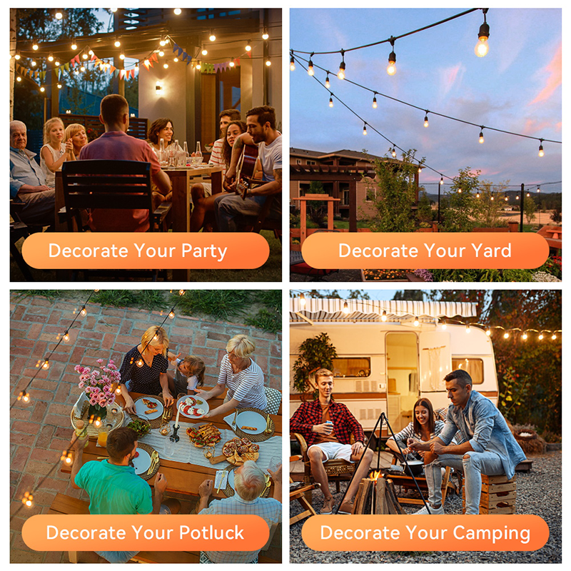 CANMEIJIA High-Voltage Lighting String Model 001, UK Standard Large Three-Pin Plug