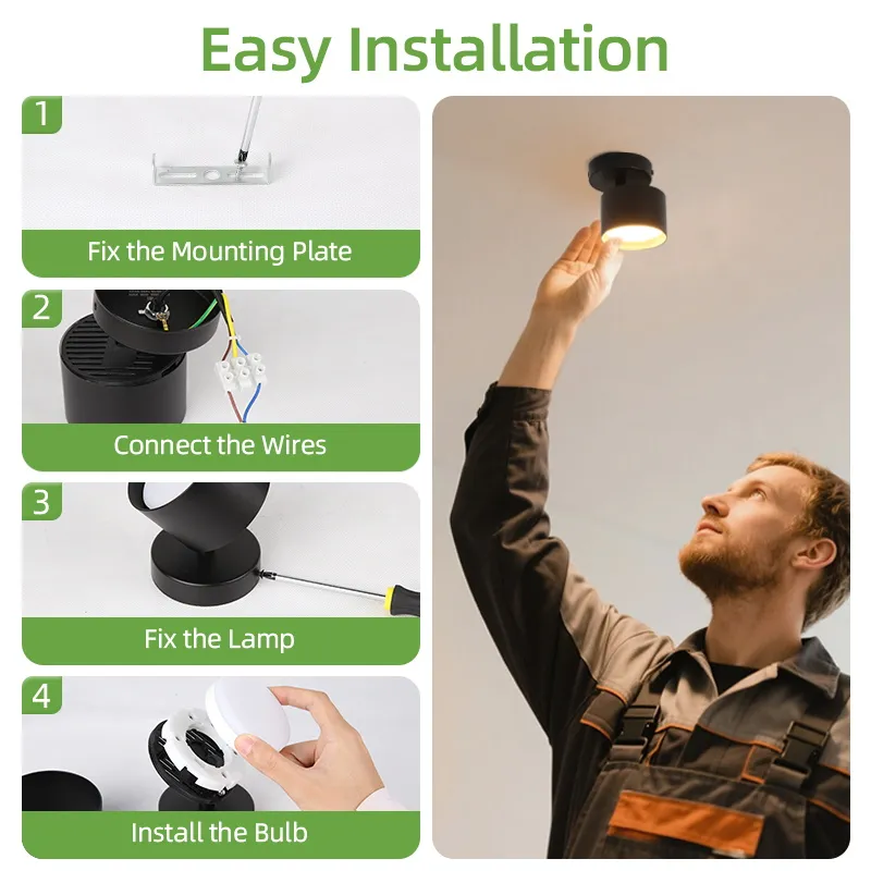 Ceiling Downlight GX53 No Light Source | CANMEIJIA