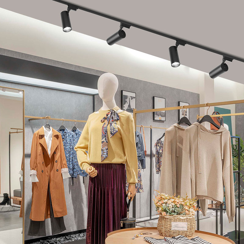 CANMEIJIA  Track lighting fixture, NVC brand, black