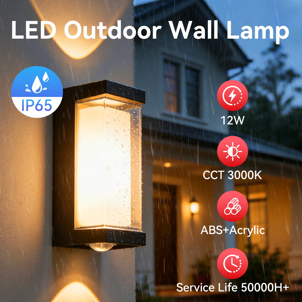 Wall lamp BDA-03 (plastic model)