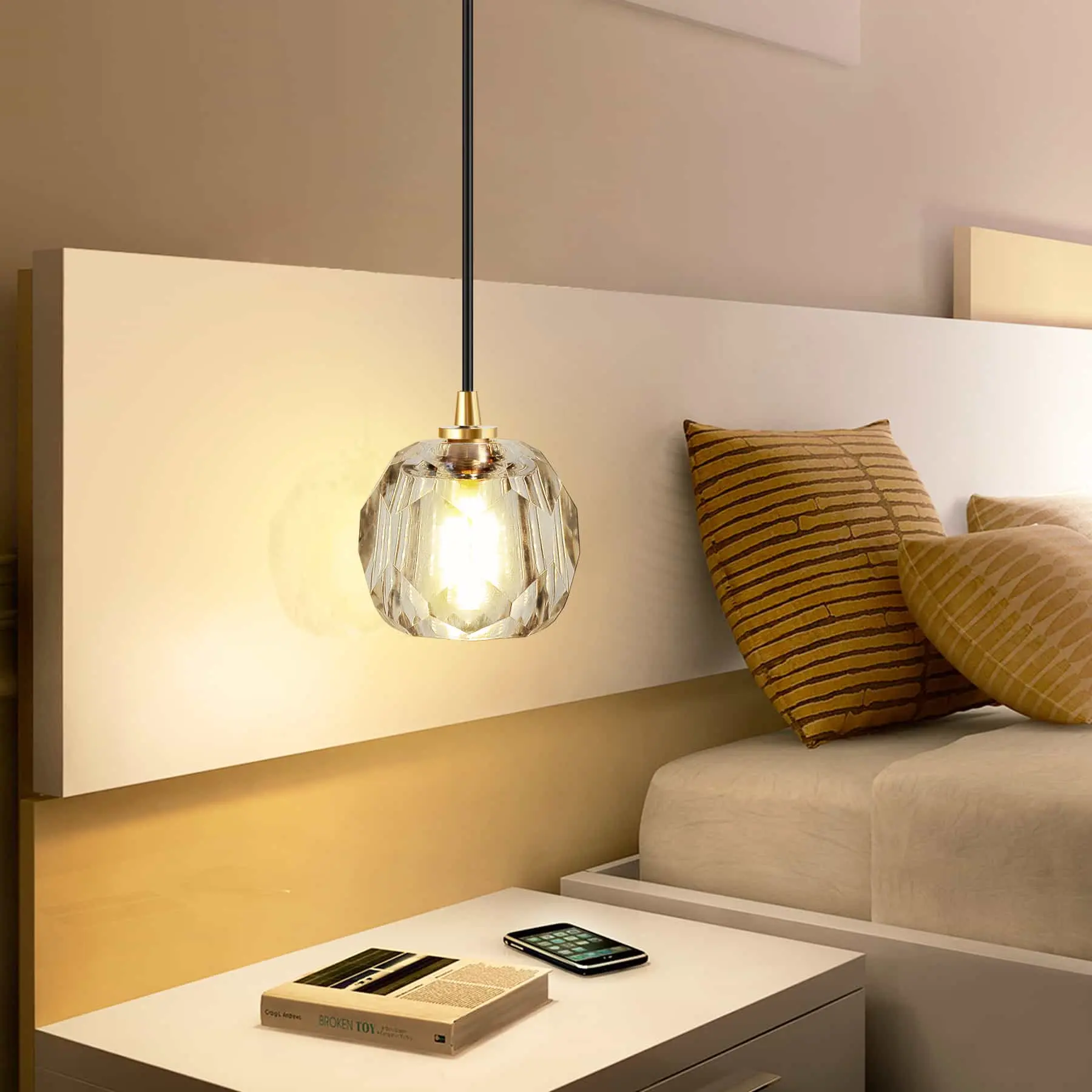 CANMEIJIA chandeliers crystal style 002 single head without alight source G9 light head