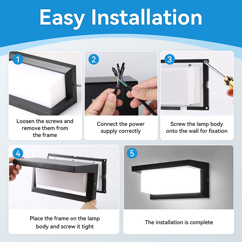 CANMEIJIA wall lamp BDA-260 waterproof outdoor wall lighting