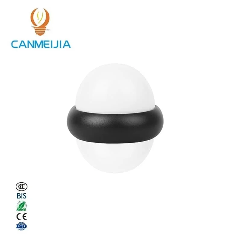 CANMEIJIA Yuanbao Wall Lamp Aluminum Type Black Warm light