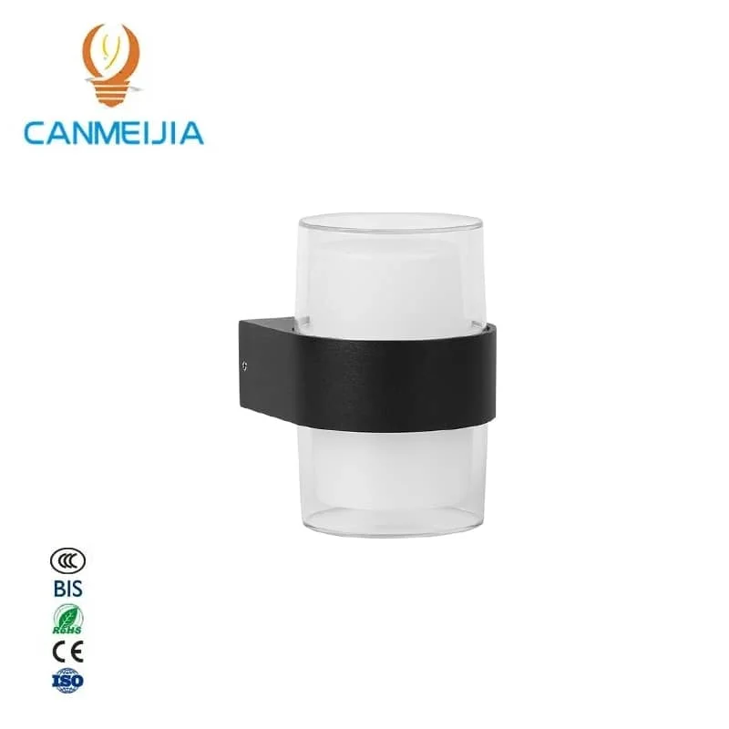 CANMEIJIA Wall Lamp BDC-135 Square/Round Black 10w Warm Light
