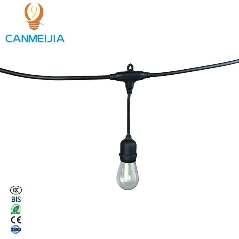 CANMEIJIA Light string 001 American standard two-hole plug 220v E27 lamp holder