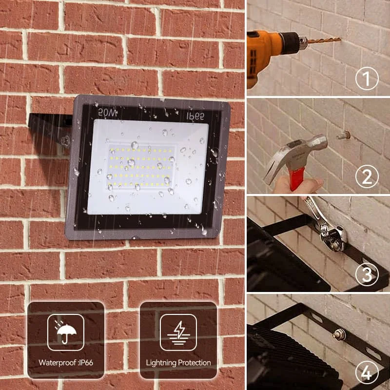 CANMEIJIA Flood light new ultra-thin small apple model 