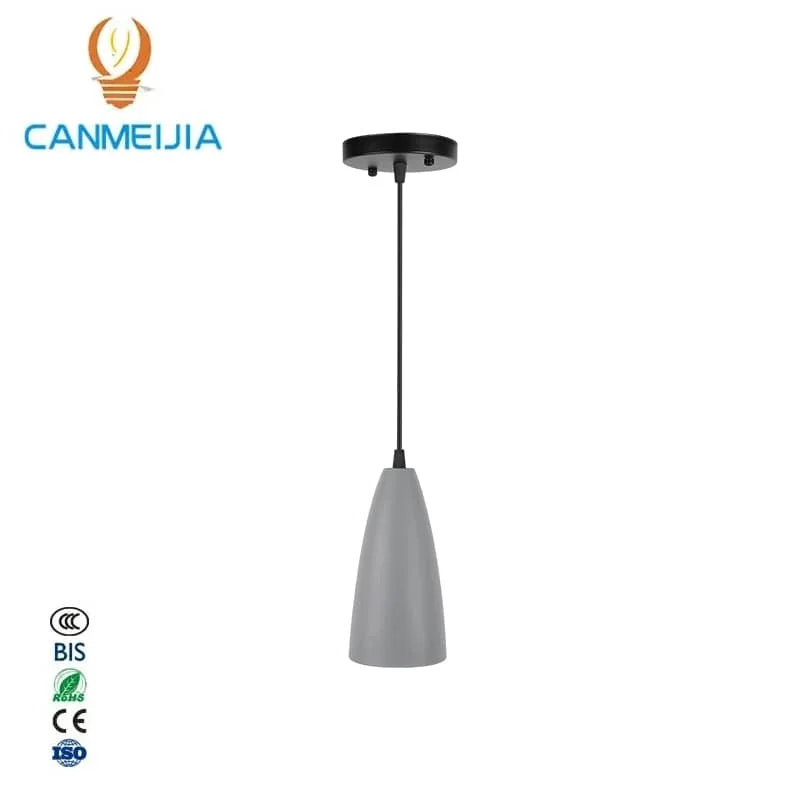 CANMEIJIA Retro single head restaurant chandelier does not include light source E26 lamp holder