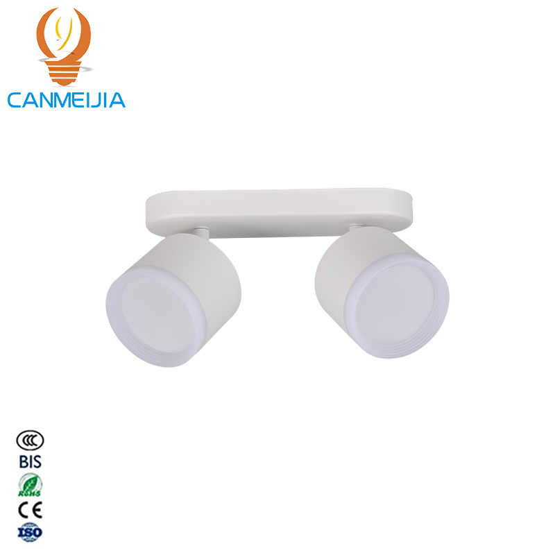 CANMEIJIA Long ceiling spotlight GX53 with acrylic front ring GX53