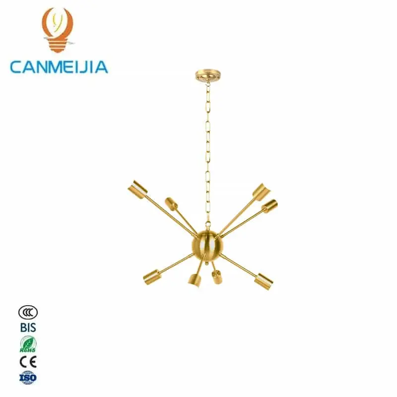 CANMEIJIA chandeliers sea urchin style suspension chain no light source