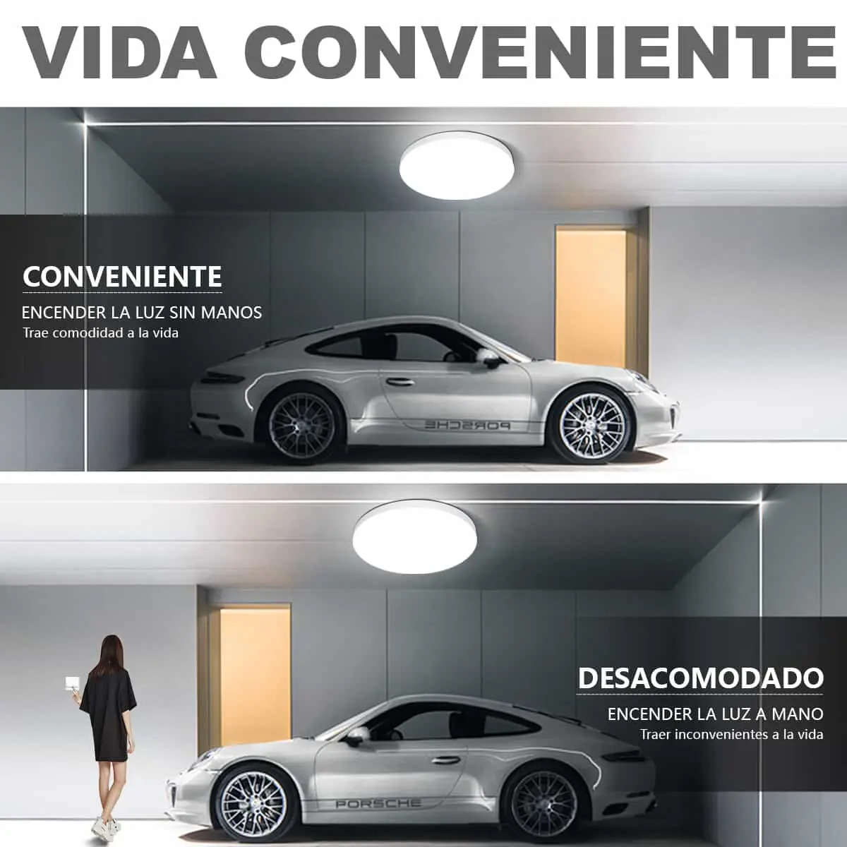 CANMEIJIA ceiling light three-proof model 003 radar sensing