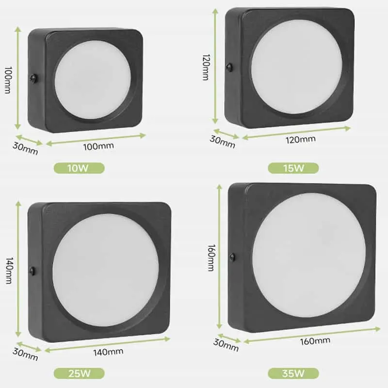 CANMEIJIA downlight surface mounted square