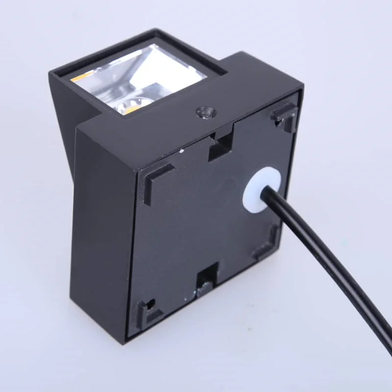 CANMEIJIA  Wall Lamp DM-BD01 Aluminum Wide Pressure Black Shell 3W Warm Light