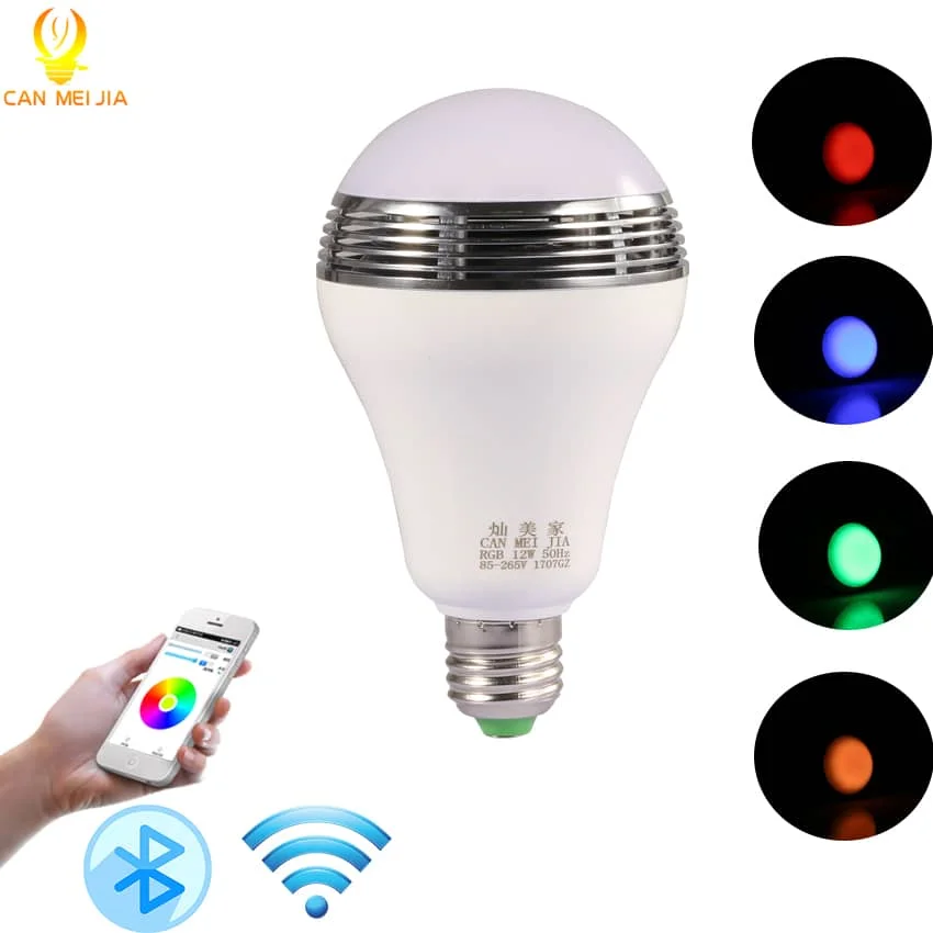 CANMEIJIA Smart RGB Bulb Remote 9W