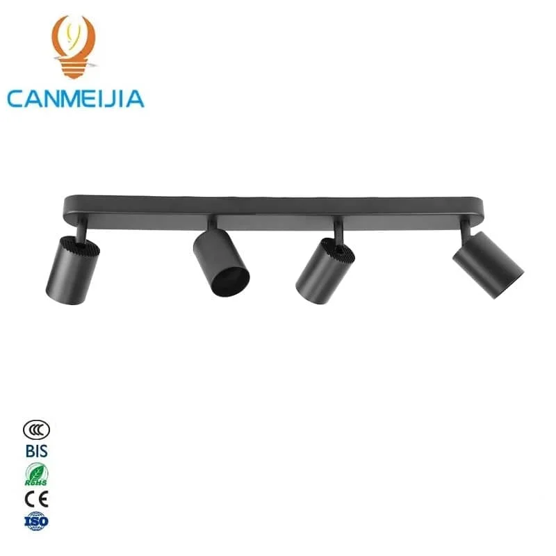 CANMEIJIA Long ceiling spotlight straight type GU10 does not include light source