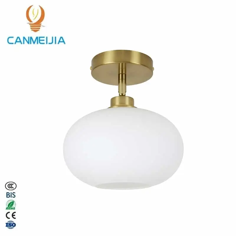 CANMEIJIA ceiling light glass  style