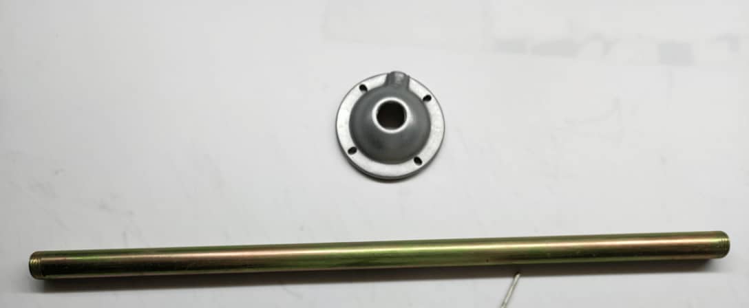 （CANMEIJIA）Fin high bay light accessories straight rod + disc  0.5m silver gray