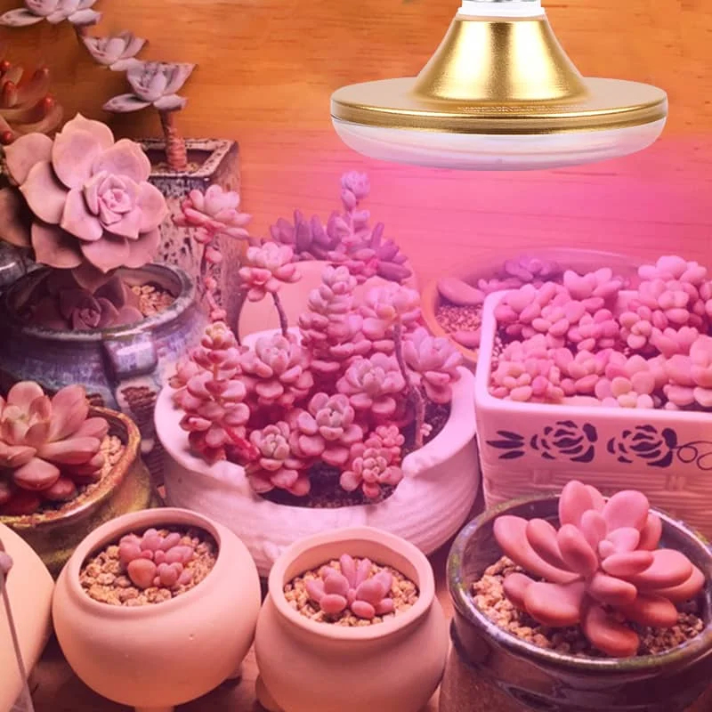 CANMEIJIA Plant Fill Light Tuhao Gold Flying Saucer Model 15W E27