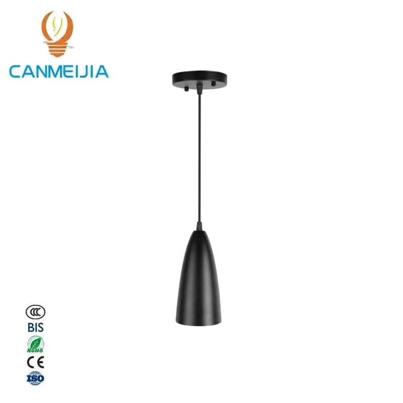 CANMEIJIA Retro single head restaurant chandelier does not include light source E26 lamp holder