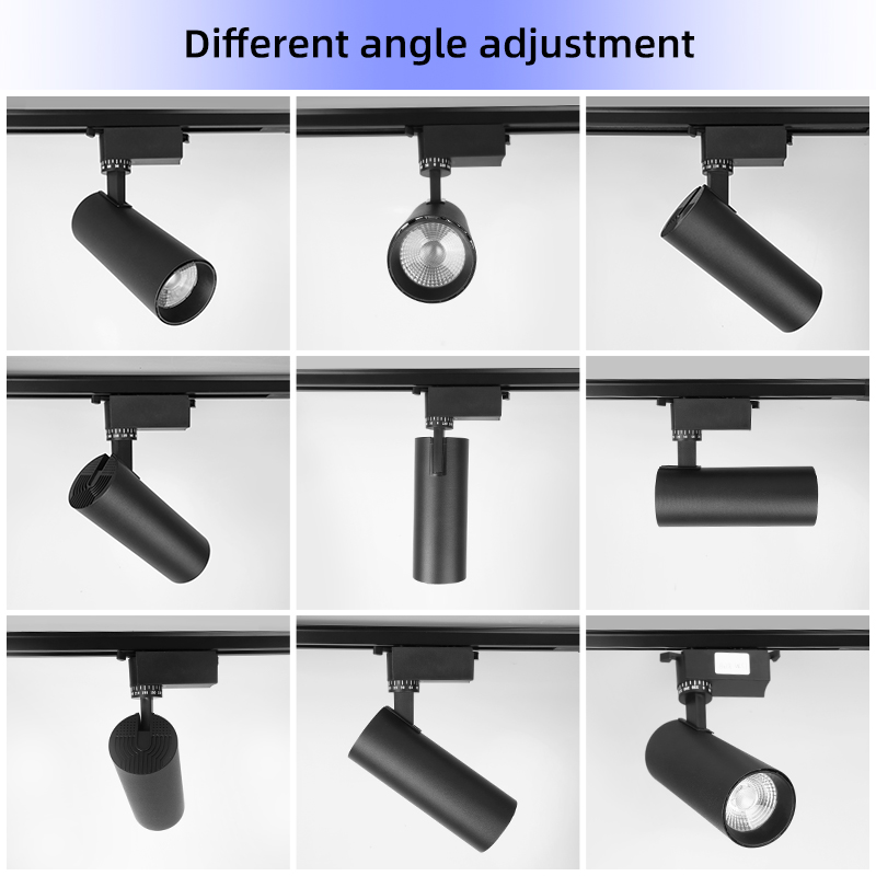 CANMEIJIA professional led stage lighting colorful light source track type（图片不对）rgb轨道聚光灯