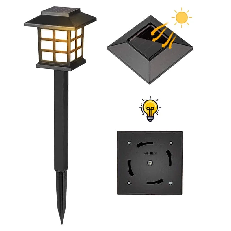 CANMEIJIA  Solar Lawn Garden Light