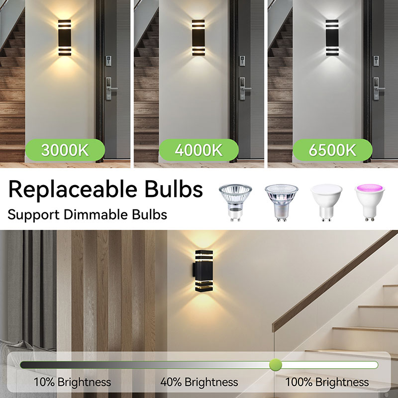 CANMEIJIA  Wall lamp BDB-230 aluminum model, GU10 lamp base