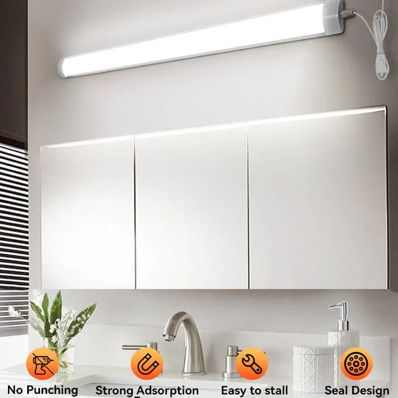 （CAN,EIJIA）Purifying lamp tube Beads of the three-row lamp economy 60W white light