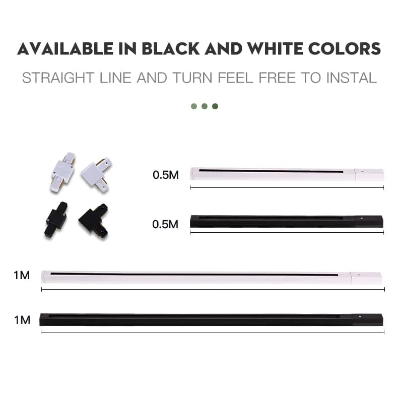 （CANMEIJIA）0.5-1mPlastic accessories for track strips