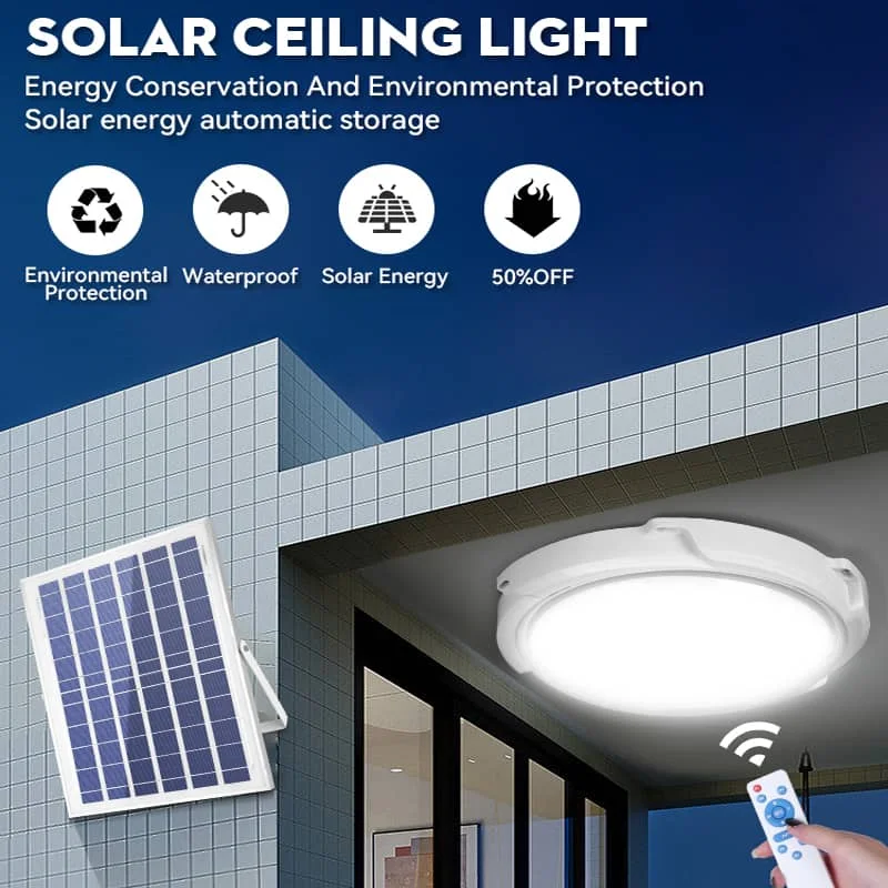 CANMEIJIA Solar Ceiling Light 60W-500W