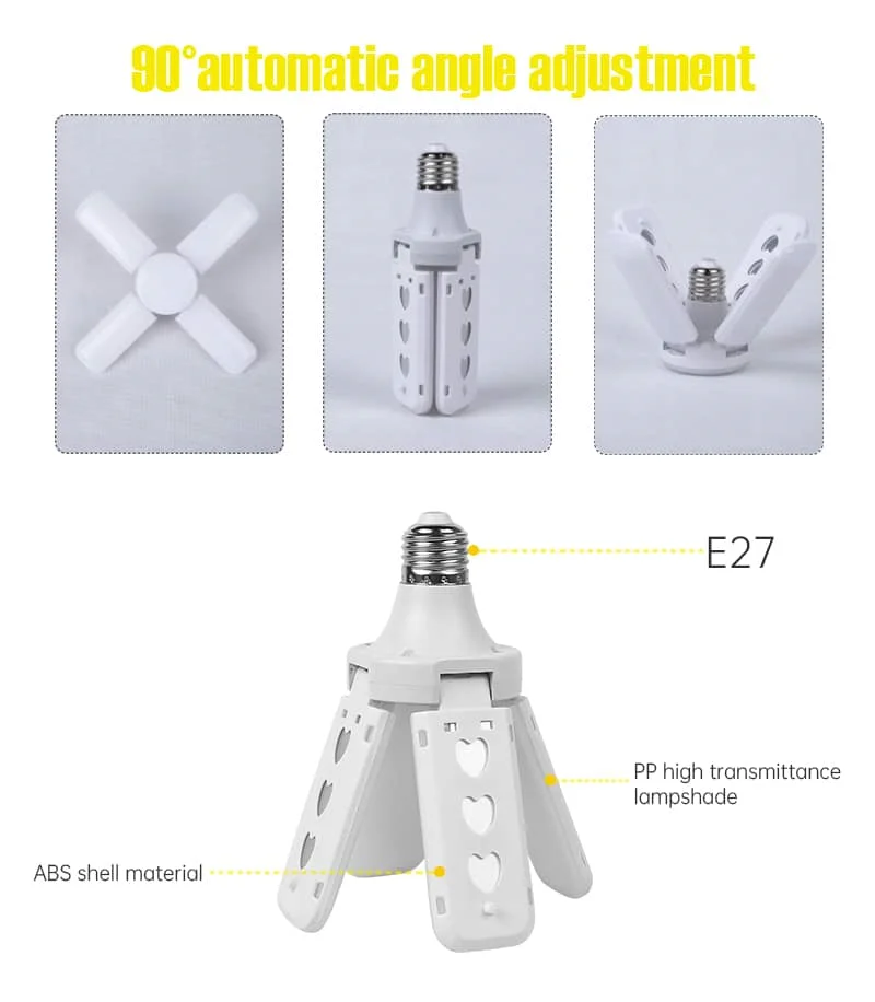 CANMEIJIA LED Music Fan Light Remote Control 40W