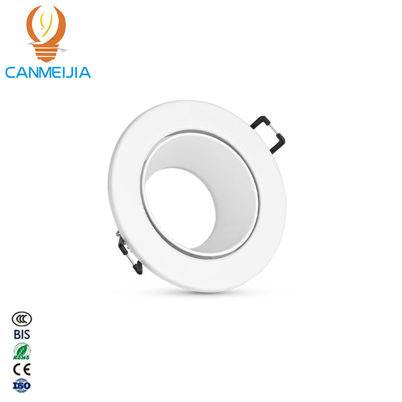 CANMEIJIA  Recessed downlight, GU10 base, metal casing, models 8816/8850/8851 