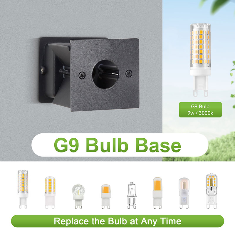 CANMEIJIA  Wall Lamp BDA-01, Aluminum Material, G9 Lamp Holder