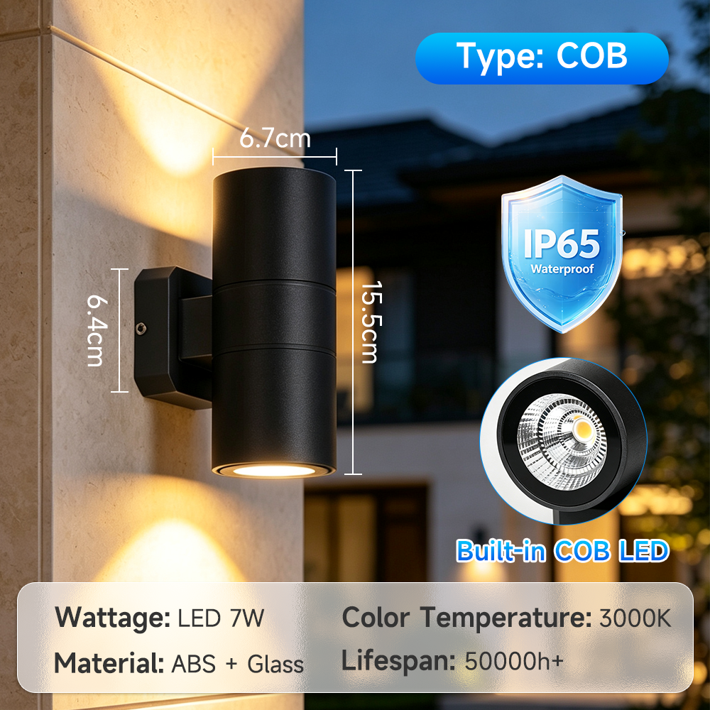 CANMEIJIA Wall Lamp BDA-304 Plastic/Aluminum/Stainless Steel