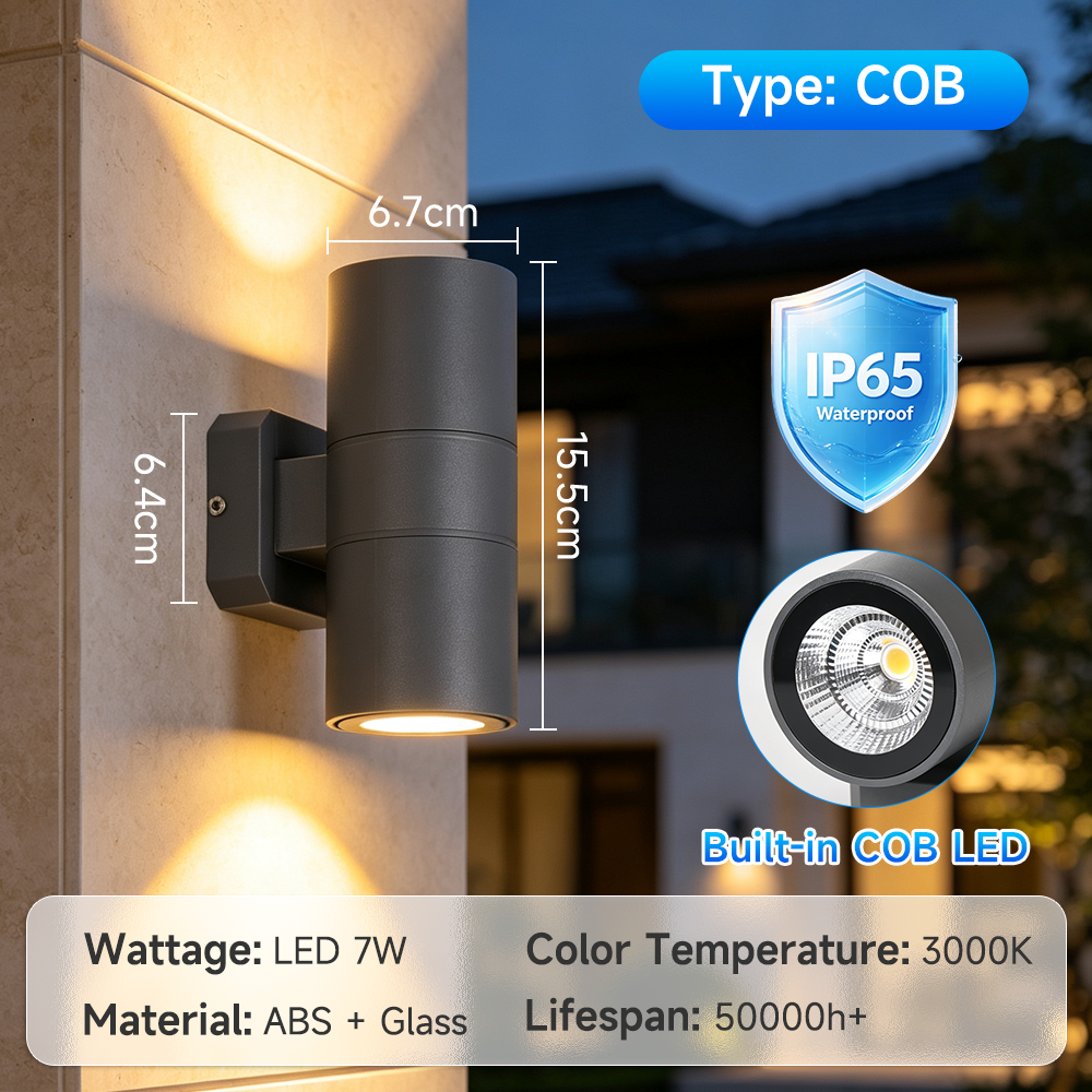 CANMEIJIA Wall Lamp BDA-304 Plastic/Aluminum/Stainless Steel