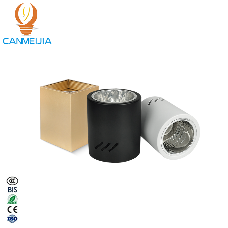 CANMEIJIA Surface-mounted downlight E27 (no light source) - Round/Square