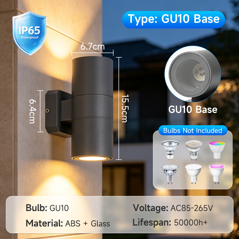 CANMEIJIA Wall Lamp BDA-304 Plastic/Aluminum/Stainless Steel