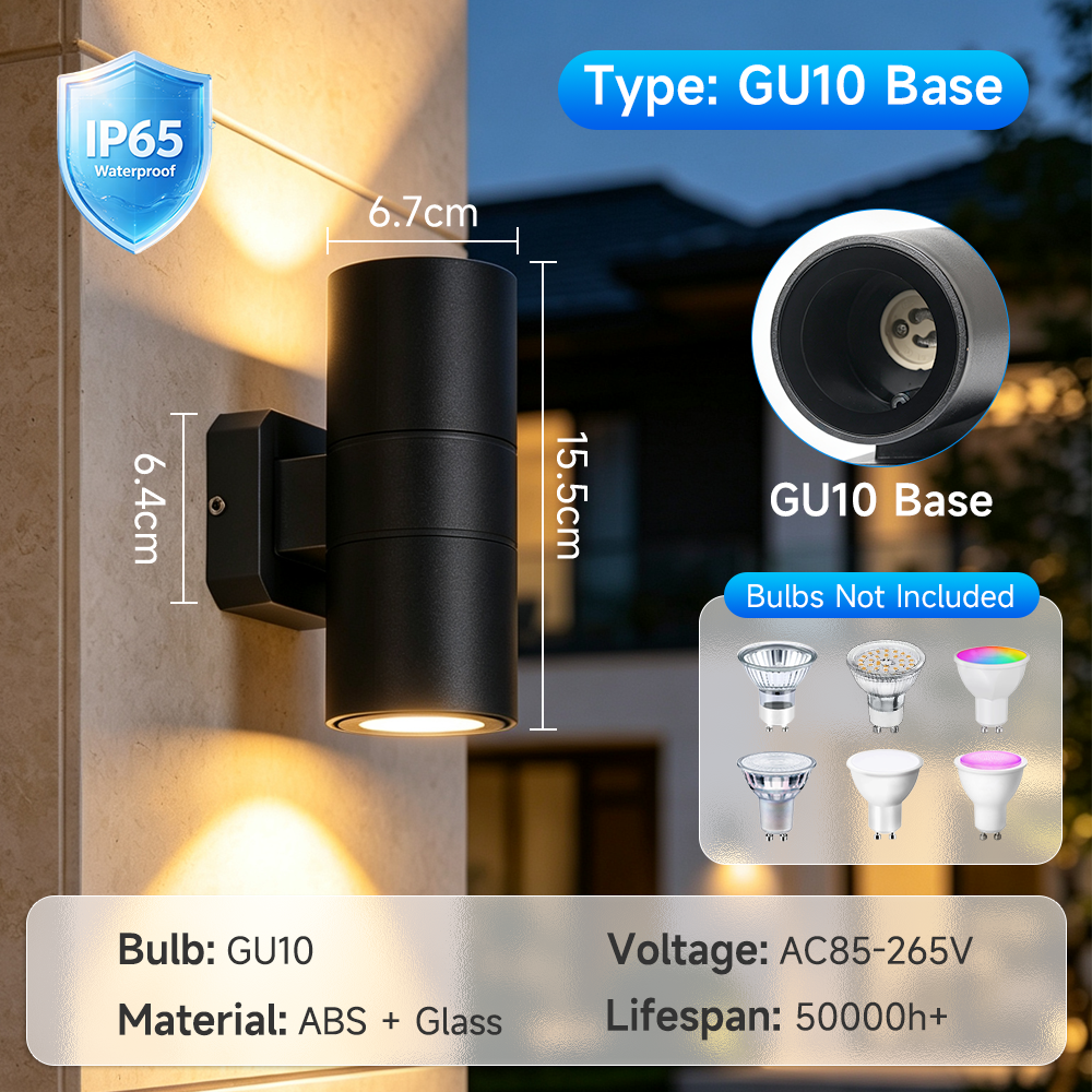 CANMEIJIA Wall Lamp BDA-304 Plastic/Aluminum/Stainless Steel