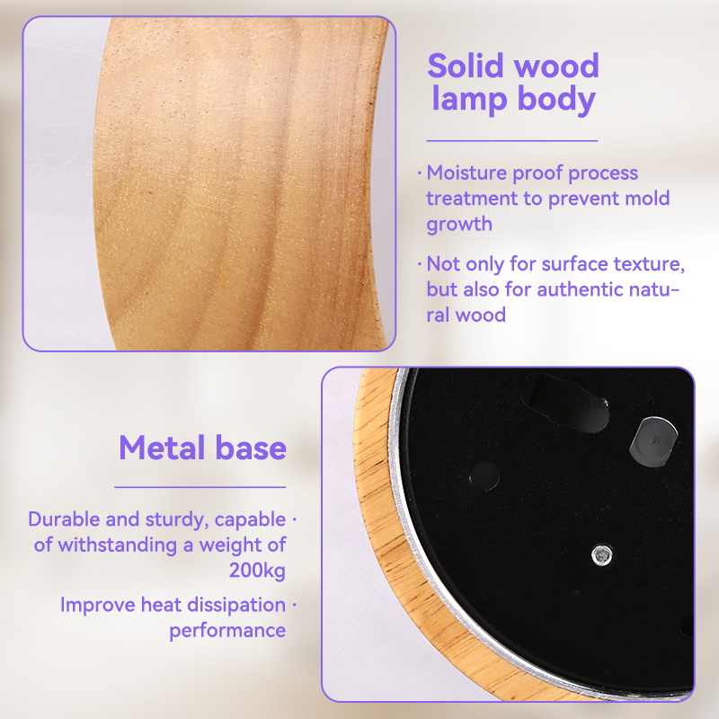 CANMEIJIA led downlight surface mounted solid wood GX53 bulb