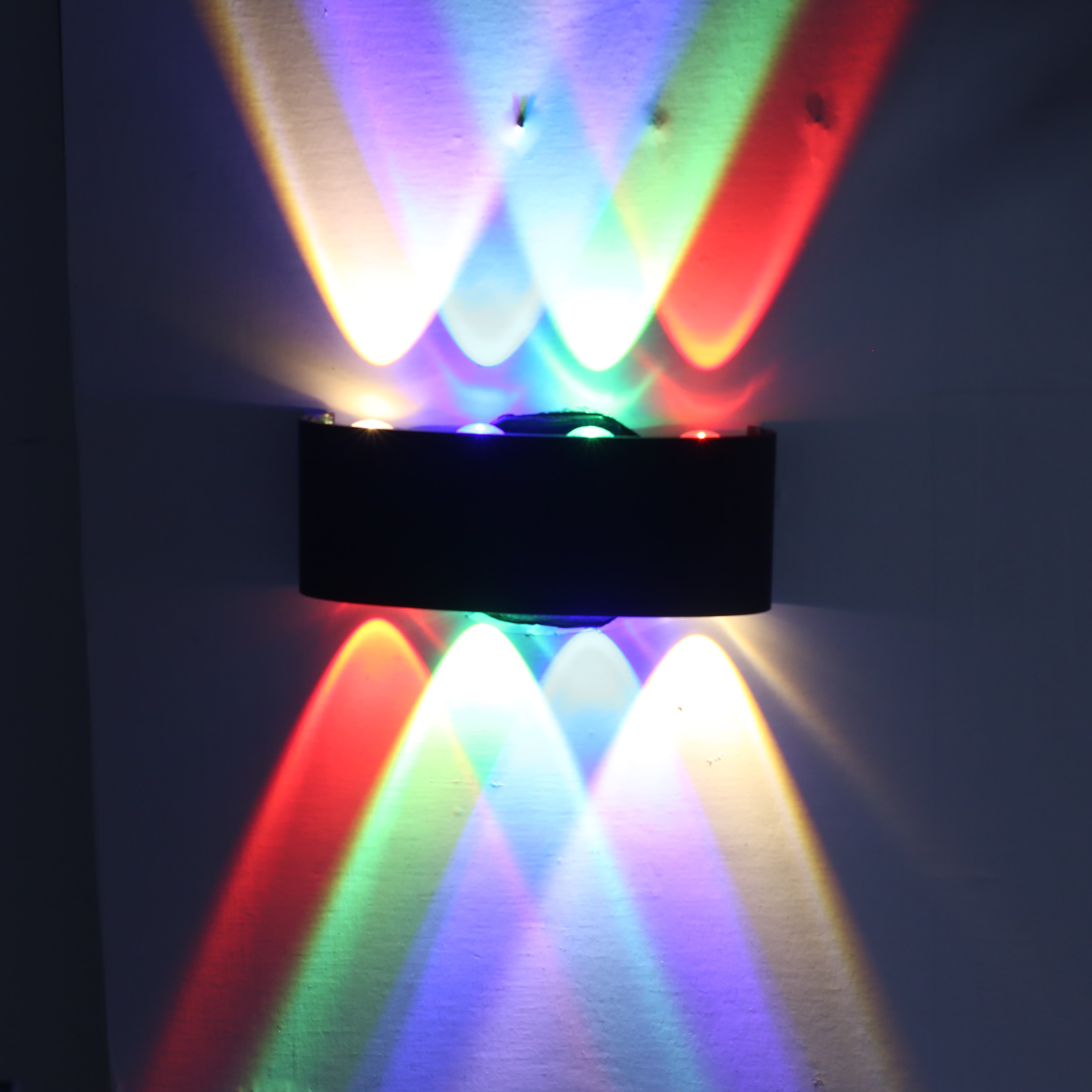 Wholesale CANMEIJIA 4W Black Plastic Exterior Telescope LED Wall Lamp