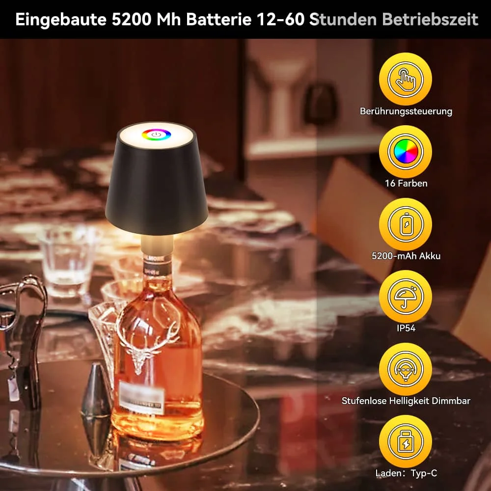 CANMEIJIA  wine bottle lamp