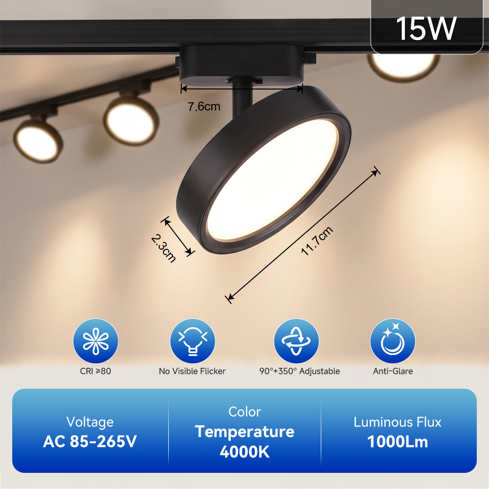 commercial GX53 track spotlight supplier