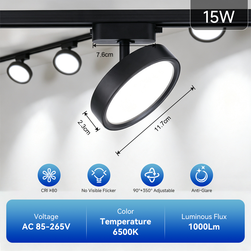 single-circuit 2-wire track rail lamp bulk
