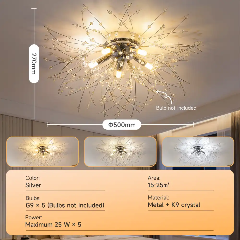 CANMEIJIA Dandelion-style ceiling light