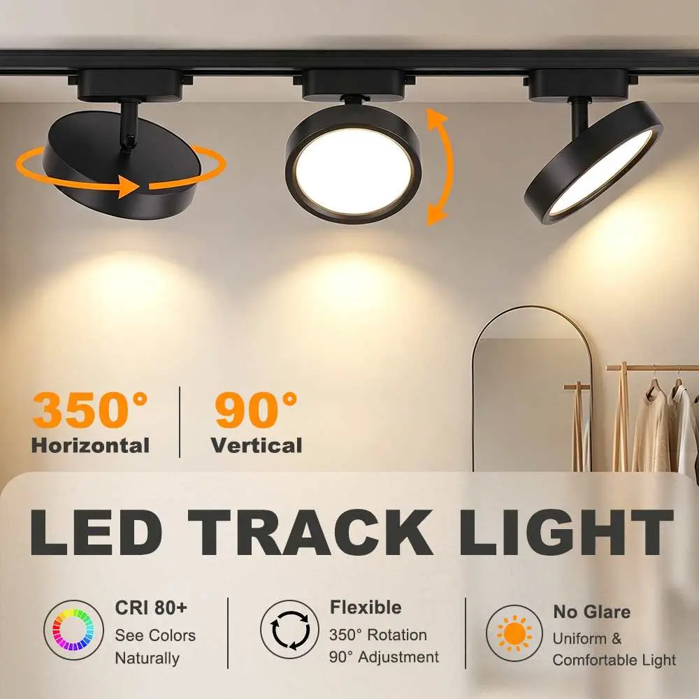 adjustable track spotlight