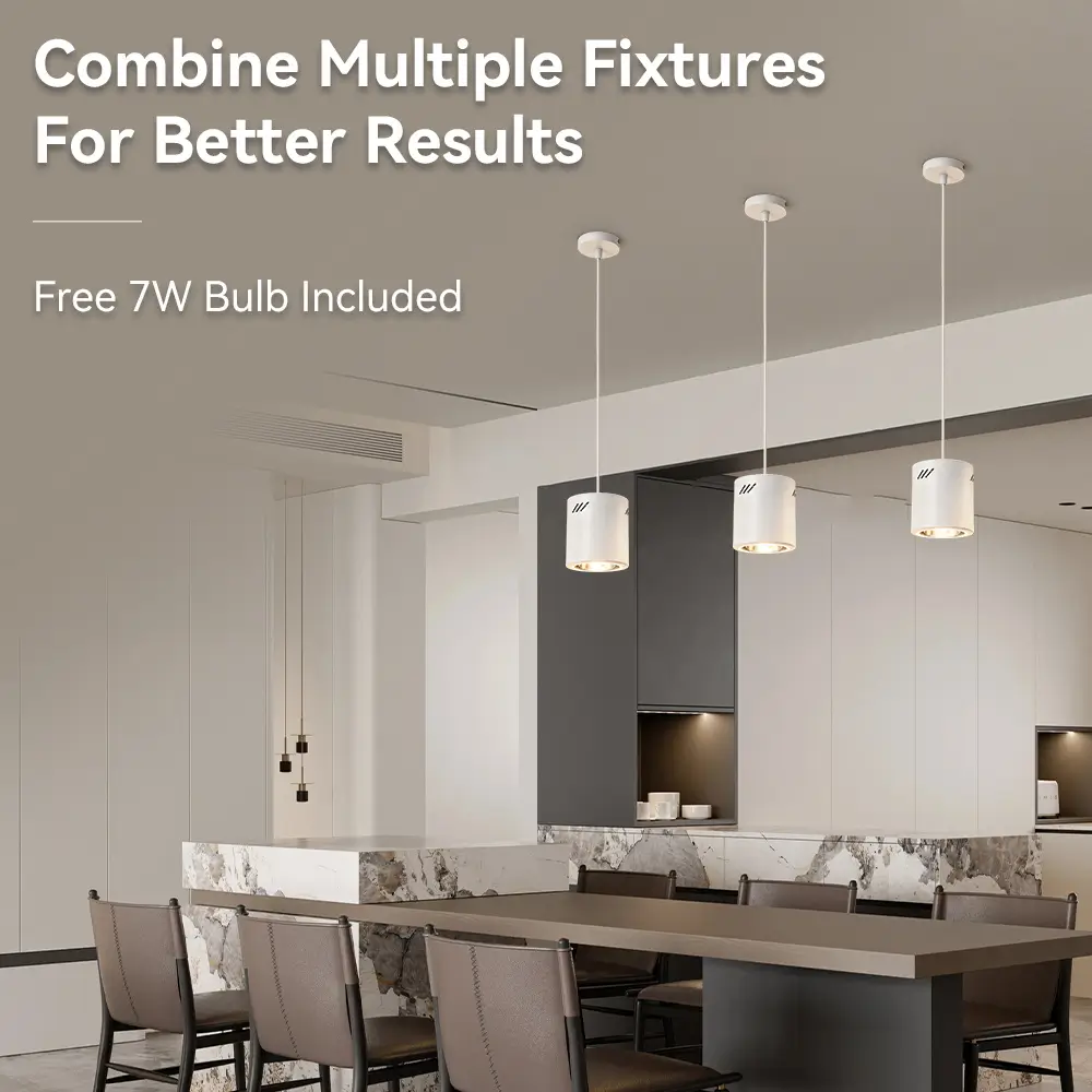 CanMeiJia Ceiling-mounted pendant downlight (E27, without light source)