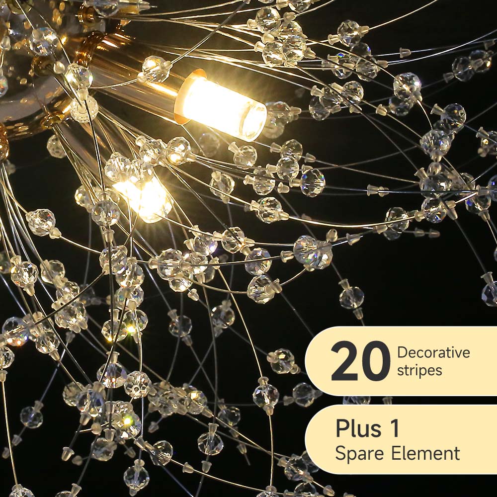 CANMEIJIA Dandelion-style ceiling light