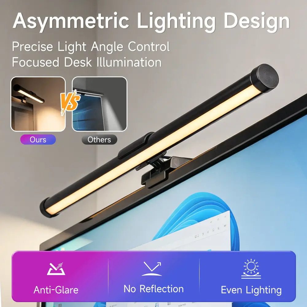 CANMEIJIA Round plastic monitor light bar