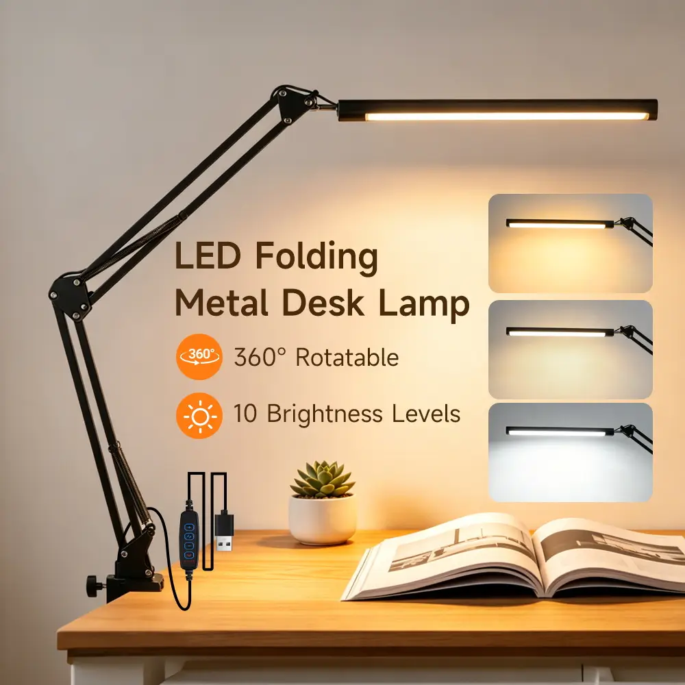 CANMEIJIA foldable desk lamp