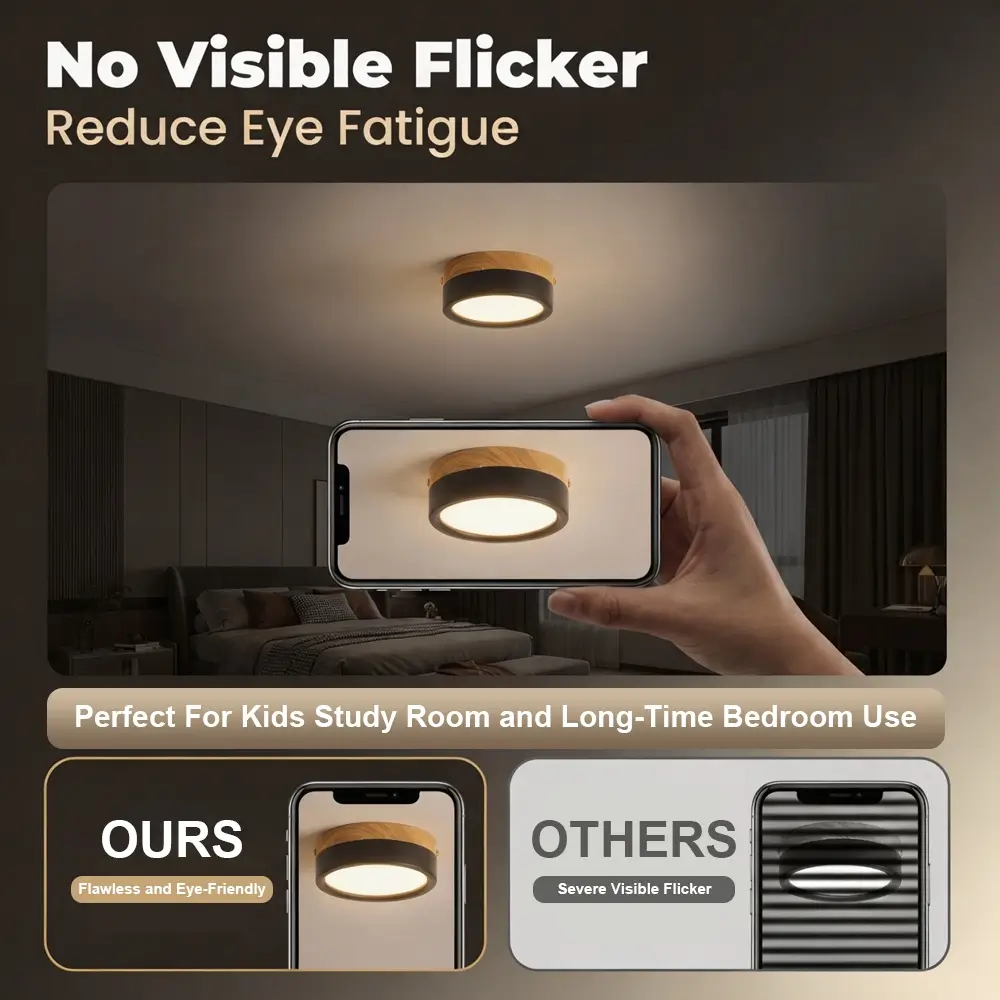 CANMEIJIA flicker-free surface mounted LED downlight anti-glare ceiling spot light wholesale