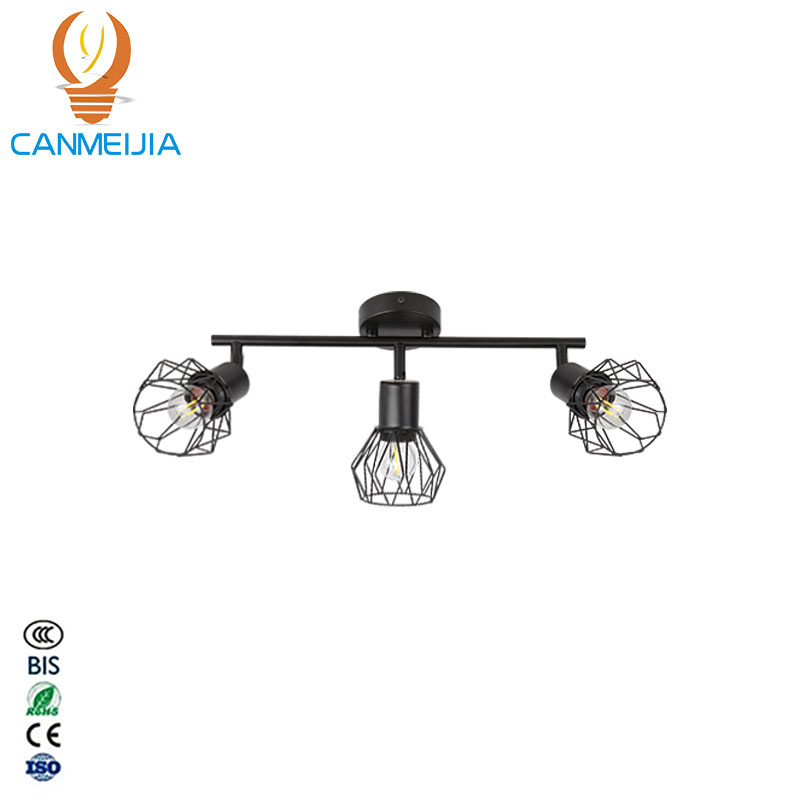 CANMEIJIA  Cage-style ceiling spotlight, E14 lamp base, ( light source not included )