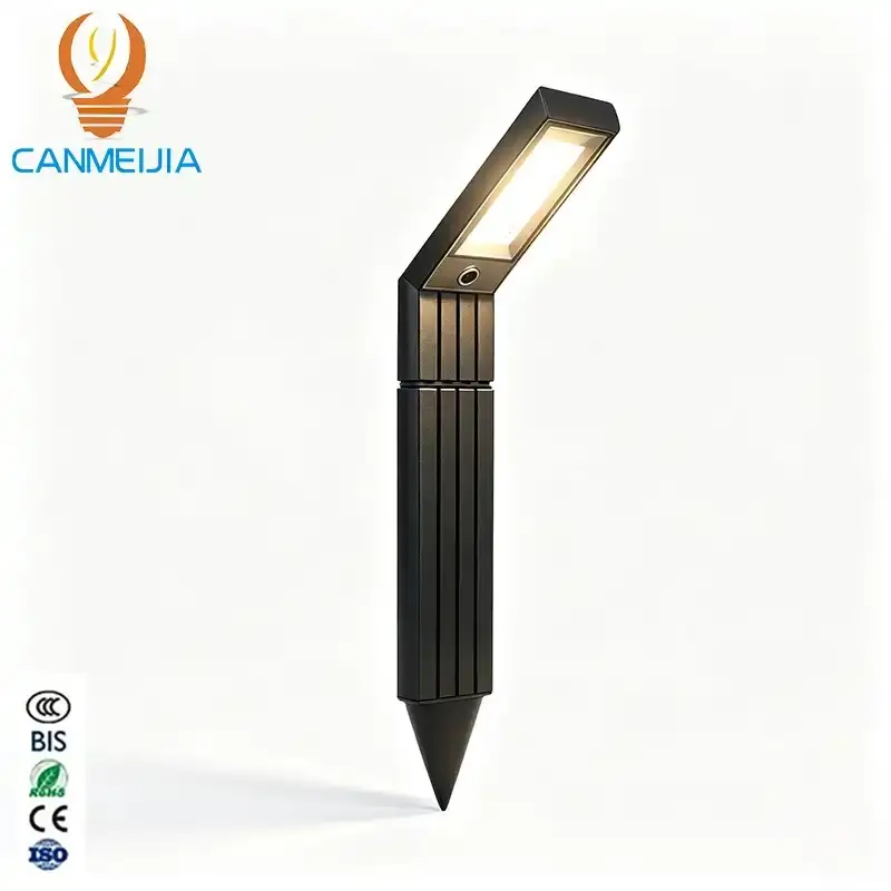Solar Lawn Light Model 002 – 2-in-1 Ground-Insert/Freestanding Design